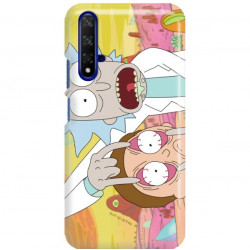 ETUI NA TELEFON HUAWEI HONOR 20 RICK I MORTY RIM72