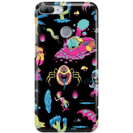 ETUI NA TELEFON HUAWEI HONOR 9 LITE RICK I MORTY RIM56