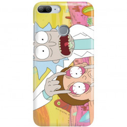 ETUI NA TELEFON HUAWEI HONOR 9 LITE RICK I MORTY RIM72