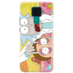 ETUI NA TELEFON HUAWEI MATE 30 LITE RICK I MORTY RIM72