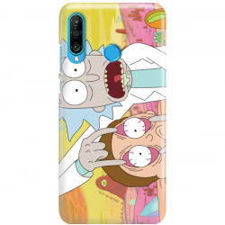 ETUI NA TELEFON HUAWEI P30 LITE RICK I MORTY RIM72