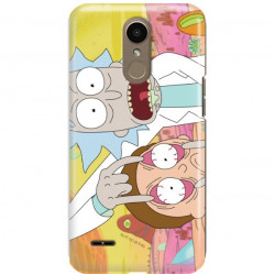 ETUI NA TELEFON LG K10 2017 RICK I MORTY RIM72
