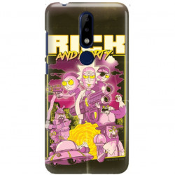 ETUI NA TELEFON NOKIA 5.1 PLUS RICK I MORTY RIM28
