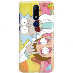 ETUI NA TELEFON NOKIA 5.1 PLUS RICK I MORTY RIM72