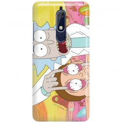 ETUI NA TELEFON NOKIA 5.1 RICK I MORTY RIM72