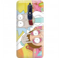 ETUI NA TELEFON NOKIA 5.1 RICK I MORTY RIM72