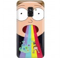ETUI NA TELEFON SAMSUNG GALAXY A8 2018 / A5 2018 RICK I MORTY RIM66