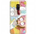 ETUI NA TELEFON SAMSUNG GALAXY A8 2018 / A5 2018 RICK I MORTY RIM72