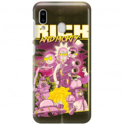 ETUI NA TELEFON SAMSUNG GALAXY A20E RICK I MORTY RIM28