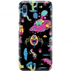 ETUI NA TELEFON SAMSUNG GALAXY A30 RICK I MORTY RIM56