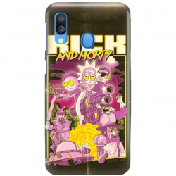 ETUI NA TELEFON SAMSUNG GALAXY A40 RICK I MORTY RIM28