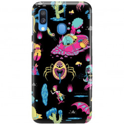 ETUI NA TELEFON SAMSUNG GALAXY A40 RICK I MORTY RIM56