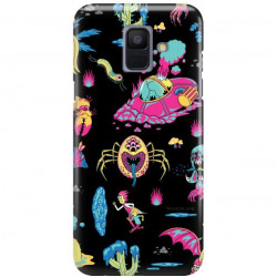 ETUI NA TELEFON SAMSUNG GALAXY A6 2018 RICK I MORTY RIM56