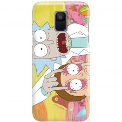 ETUI NA TELEFON SAMSUNG GALAXY A6 2018 RICK I MORTY RIM72