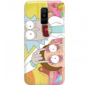 ETUI NA TELEFON SAMSUNG GALAXY A6 PLUS 2018 RICK I MORTY RIM72