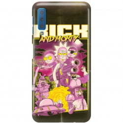 ETUI NA TELEFON SAMSUNG GALAXY A7 2018 RICK I MORTY RIM28