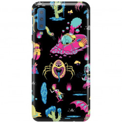ETUI NA TELEFON SAMSUNG GALAXY A7 2018 RICK I MORTY RIM56