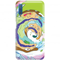 ETUI NA TELEFON SAMSUNG GALAXY A7 2018 RICK I MORTY RIM70