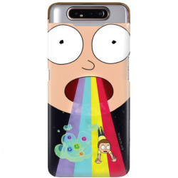 ETUI NA TELEFON SAMSUNG GALAXY A80 RICK I MORTY RIM66