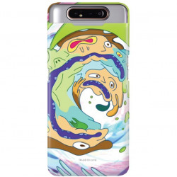 ETUI NA TELEFON SAMSUNG GALAXY A80 RICK I MORTY RIM70