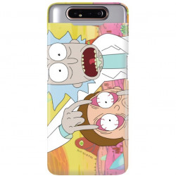 ETUI NA TELEFON SAMSUNG GALAXY A80 RICK I MORTY RIM72