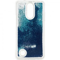 GUMA LIQUID PEARL ETUI NA TELEFON LG K8 2017 M200N NIEBIESKI