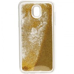 ETUI GUMA LIQUID PEARL SAMSUNG J5 2017 J530 ZŁOTY