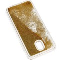 ETUI GUMA LIQUID PEARL SAMSUNG J5 2017 J530 ZŁOTY