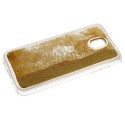 ETUI GUMA LIQUID PEARL SAMSUNG J5 2017 J530 ZŁOTY