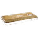 ETUI GUMA LIQUID PEARL SAMSUNG J5 2017 J530 ZŁOTY