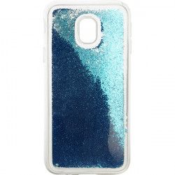 ETUI GUMA LIQUID PEARL SAMSUNG J3 2017 J330 NIEBIESKI