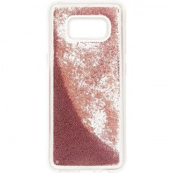 ETUI GUMA LIQUID PEARL SAMSUNG GALAXY S8 G950F RÓŻOWY