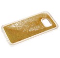 ETUI GUMA LIQUID PEARL SAMSUNG S7 EDGE G935 ZŁOTY