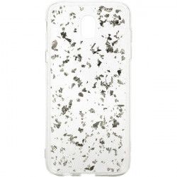 ETUI GUMA CRUSH SAMSUNG GALAXY J5 2017 J530 SREBRNY
