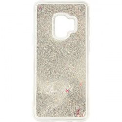 ETUI GUMA LIQUID SAMSUNG GALAXY S9 G960 SREBRNY