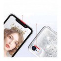 ETUI LIQUID SPARKLE NA TELEFON SAMSUNG GALAXY A81 / NOTE 10 LITE SREBRNY