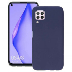 ETUI GUMA SMOOTH NA TELEFON HUAWEI P40 LITE GRANATOWY