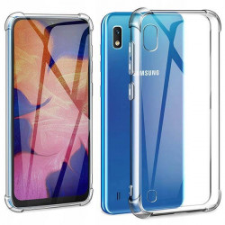 ETUI ANTI-SHOCK NA TELEFON SAMSUNG GALAXY A10 TRANSPARENTNY