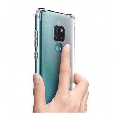 ETUI ANTI-SHOCK NA TELEFON HUAWEI MATE 20 PRO TRANSPARENTNY