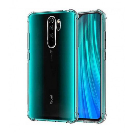 ETUI ANTI-SHOCK NA TELEFON XIAOMI REDMI NOTE 8 TRANSPARENTNY