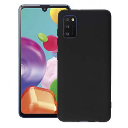 ETUI GUMA SMOOTH NA TELEFON SAMSUNG GALAXY A41 CZARNY