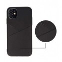 ETUI GUMA SKÓRA NA TELEFON HUAWEI Y5 2019 CZARNY