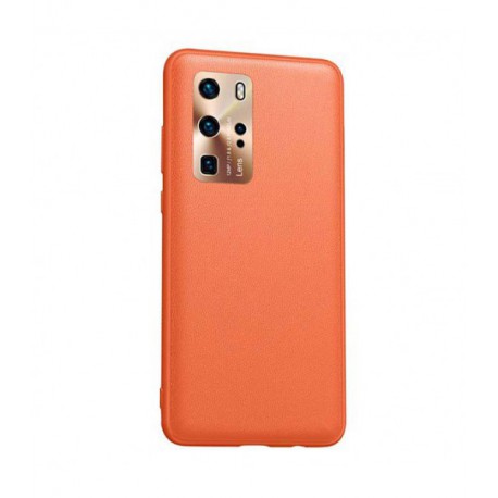 ETUI LENS NA TELEFON HUAWEI P40 PRO POMARAŃCZOWY