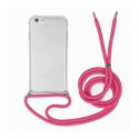 ETUI CROSSBODY NA TELEFON APPLE IPHONE X / XS RÓŻOWY