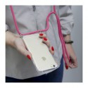 ETUI CROSSBODY NA TELEFON HUAWEI Y6P RÓŻOWY