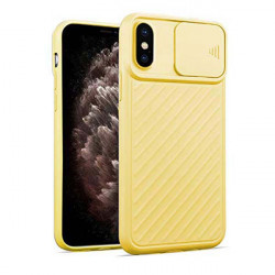 ETUI CAMERA PROTECTION NA TELEFON IPHONE IPHONE X / XS ŻÓŁTY