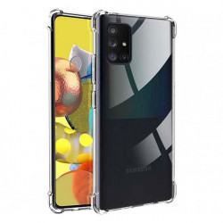 ETUI ANTI-SHOCK NA TELEFON SAMSUNG GALAXY A51 5G TRANSPARENT