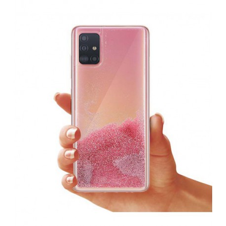 ETUI LIQUID PEARL NA TELEFON SAMSUNG GALAXY A51 ROSE GOLD