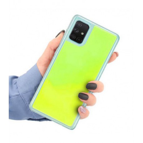 ETUI LIQUID NEON NA TELEFON SAMSUNG GALAXY A71 ZIELONY