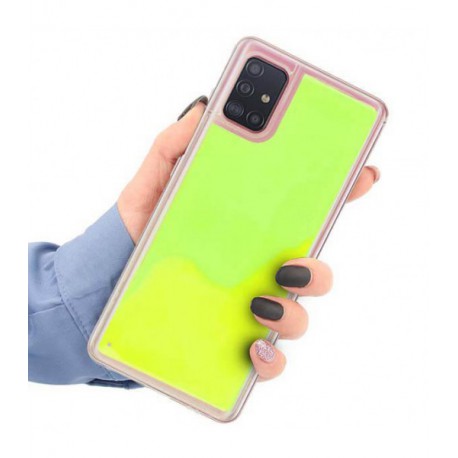 ETUI LIQUID NEON NA TELEFON SAMSUNG GALAXY A51 ZIELONY